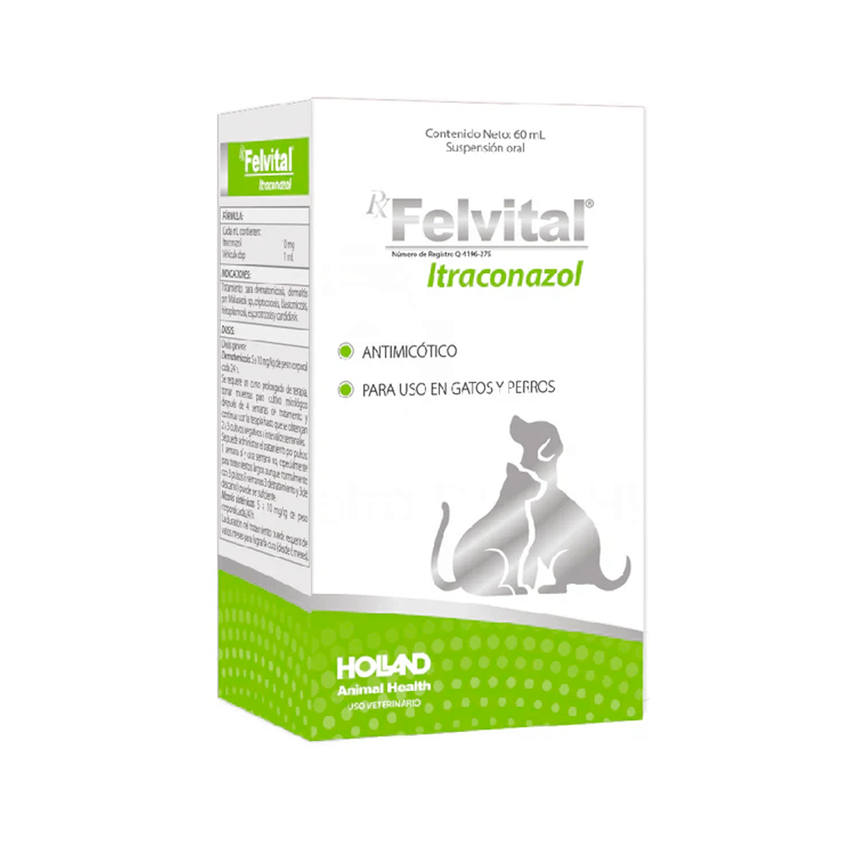 Felvital Itraconazol 60 ML - Holland Felvital Itraconazol 60 ML - Holland